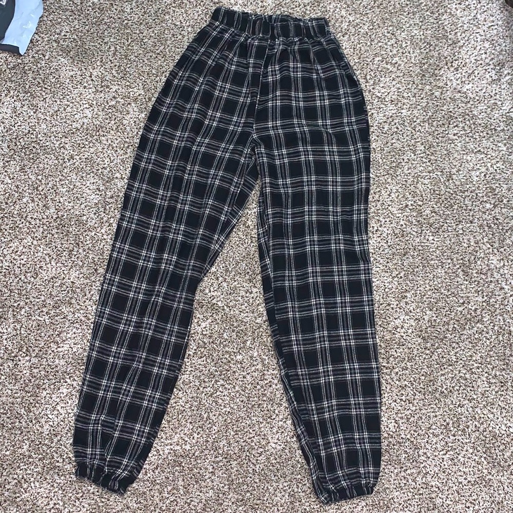 plaid pants